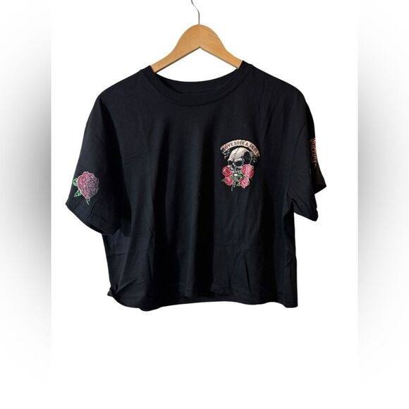 Weekend warrior cropped tshirt tee shirt large - Picture 1 of 3